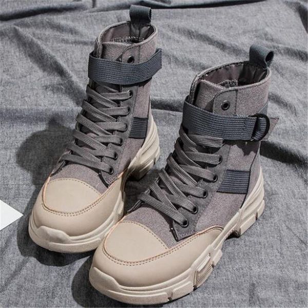 autumn winter boots women's wild fashion casual high canvas ankle for women womens sneakers shoes ma-38, Black
autumn winter boots women's wild fashion casual high canvas ankle for women womens sneakers shoes ma-38, Black