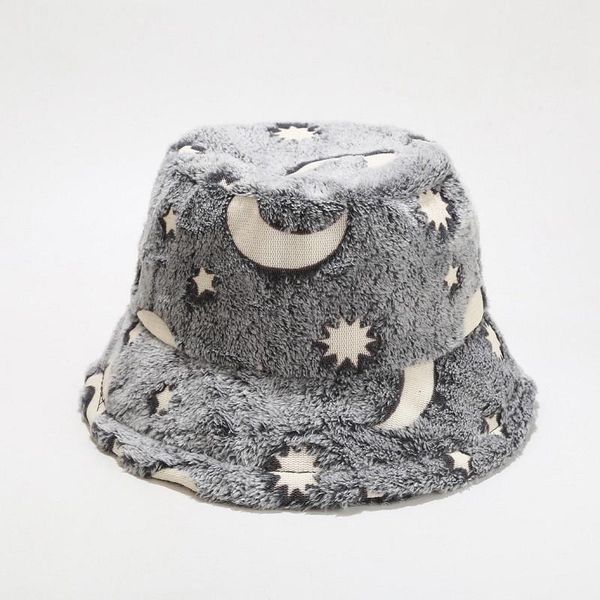 wide brim hats ldslyjr 2021 autumn and winter polyester star moon bucket hat fisherman outdoor travel sun cap for women 60, Blue;gray
wide brim hats ldslyjr 2021 autumn and winter polyester star moon bucket hat fisherman outdoor travel sun cap for women 60, Blue;gray