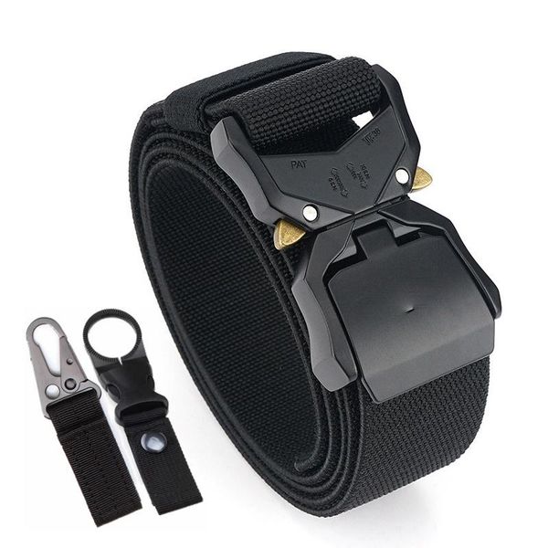 waist support camouflage elastic belt tactical metal buckle band casual outdoor sports military army training duty men belts, Black;gray
waist support camouflage elastic belt tactical metal buckle band casual outdoor sports military army training duty men belts, Black;gray