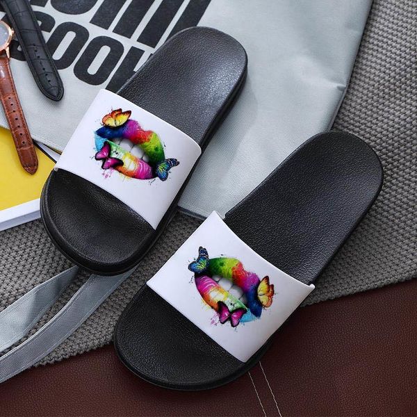 slippers sandals women summer lips eyes pattern harajuku indoor beach fashion open toe home shoes breathable flip flops, Black
slippers sandals women summer lips eyes pattern harajuku indoor beach fashion open toe home shoes breathable flip flops, Black