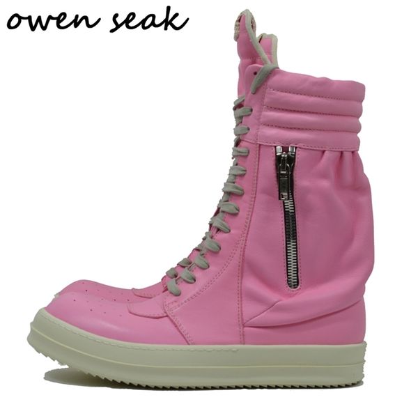 owen seak women motorcycle leather men high-luxury mid-calf winter riding boots lace up casual brand zip flats black shoes 210914
owen seak women motorcycle leather men high-luxury mid-calf winter riding boots lace up casual brand zip flats black shoes 210914