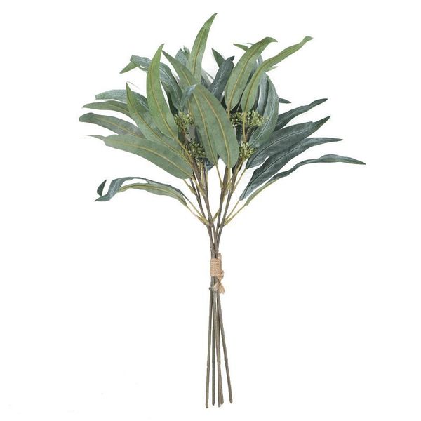 decorative flowers & wreaths artificial green plant wedding party fake curved eucalyptus leaves home garden plastic decoration
decorative flowers & wreaths artificial green plant wedding party fake curved eucalyptus leaves home garden plastic decoration