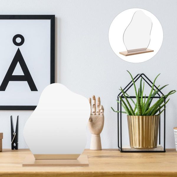 mirrors 1pc home bedroom makeup mirror irregular cosmetic (assorted color)
mirrors 1pc home bedroom makeup mirror irregular cosmetic (assorted color)