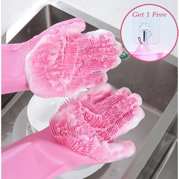 disposable gloves non-slip silicone dishwashing female waterproof kitchen rubber brush bowl household chores durable art
disposable gloves non-slip silicone dishwashing female waterproof kitchen rubber brush bowl household chores durable art