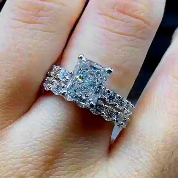 wedding rings huitan modern women's with rectangle/round cubic zirconia female ceremony party ring silver color luxury jewelry, Slivery;golden
wedding rings huitan modern women's with rectangle/round cubic zirconia female ceremony party ring silver color luxury jewelry, Slivery;golden