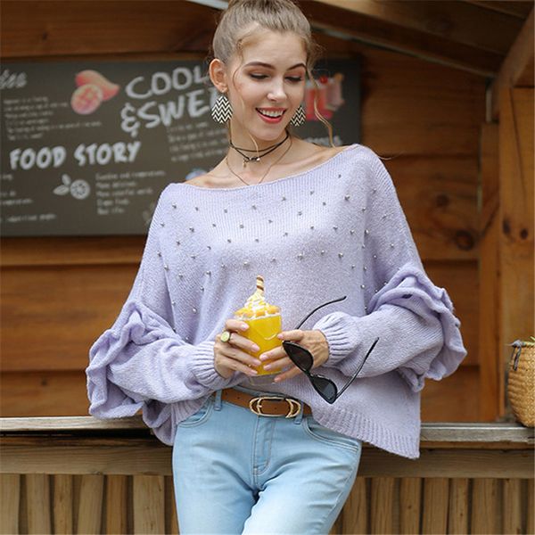 women's sweaters women autumn sweater casual purple pullover long sleeve loose streetwear flare pull fashion party club 228d, White;black
women's sweaters women autumn sweater casual purple pullover long sleeve loose streetwear flare pull fashion party club 228d, White;black