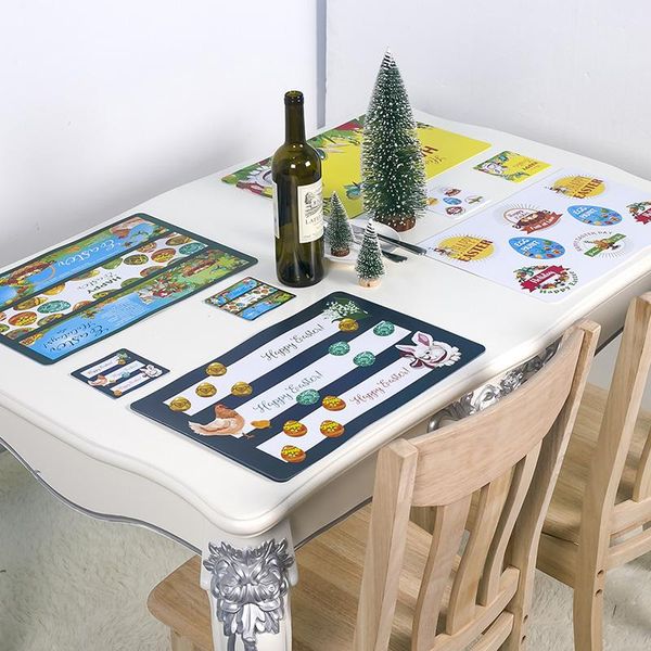 table runner 12pcs easter printed pattern placemat kitchen products mat modern home decoration
table runner 12pcs easter printed pattern placemat kitchen products mat modern home decoration