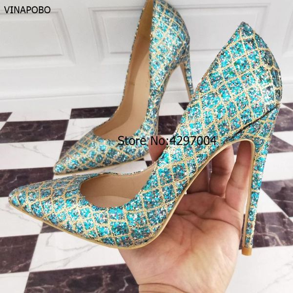 pointed toe wedding shoes women blue gold grid bling thin high heels 8cm/10cm/12cm genuine leather shallow party pumps dress, Black
pointed toe wedding shoes women blue gold grid bling thin high heels 8cm/10cm/12cm genuine leather shallow party pumps dress, Black