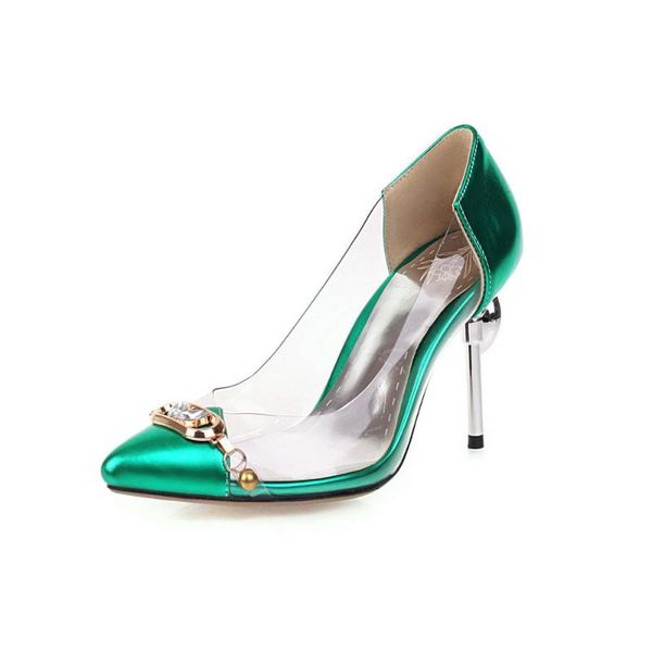 dress shoes mkkhou fashion single shoe women 2021 pointed rhinestone pvc transparent 9cm high heels women's size 30-52, Black
dress shoes mkkhou fashion single shoe women 2021 pointed rhinestone pvc transparent 9cm high heels women's size 30-52, Black