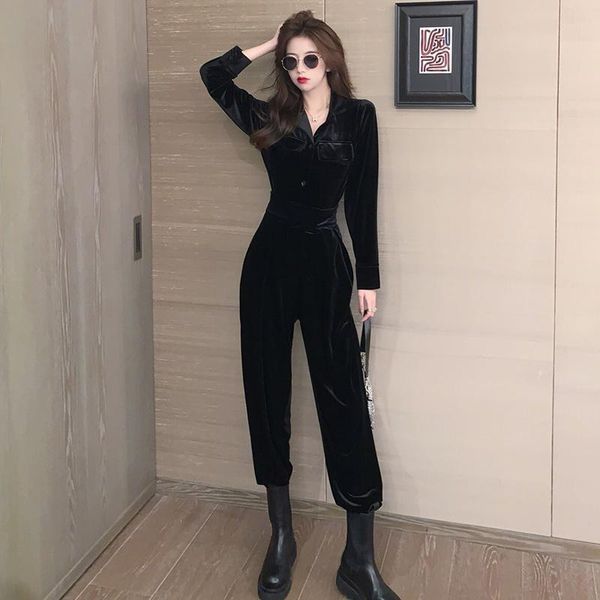 women's two piece pants autumn and winter lady like woman style long sleeve pleuche suit shirt casual retro fried street two-piece set, White 
women's two piece pants autumn and winter lady like woman style long sleeve pleuche suit shirt casual retro fried street two-piece set, White