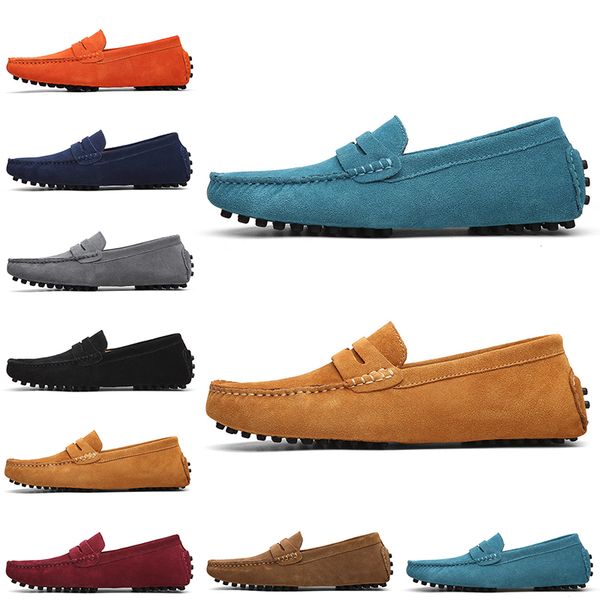 good quality non-brand men dress suede shoes black sky blue red gray orange green brown mens slip on lazy leather shoe size 38-45
good quality non-brand men dress suede shoes black sky blue red gray orange green brown mens slip on lazy leather shoe size 38-45
