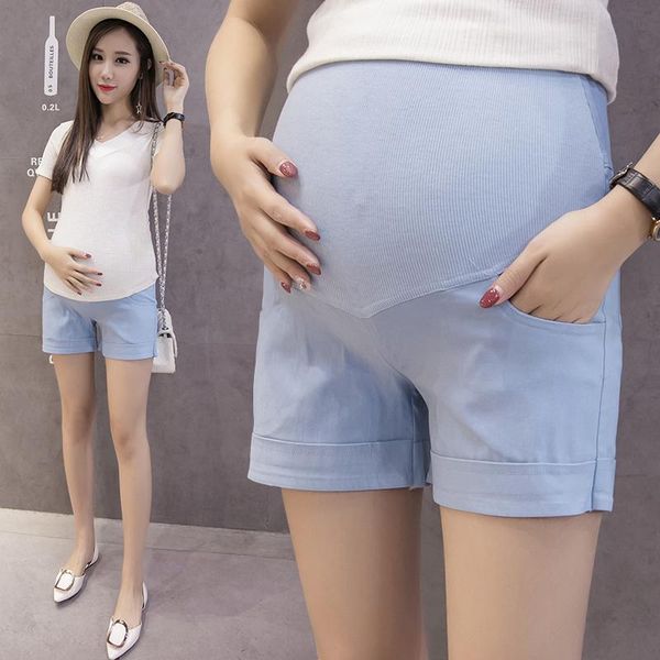 summer cotton maternity shorts women's pregnant women pregnancy adjustable bottoms, White
summer cotton maternity shorts women's pregnant women pregnancy adjustable bottoms, White