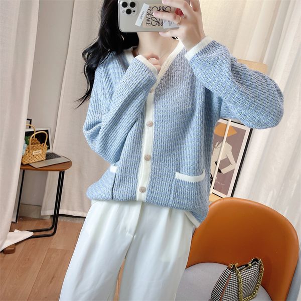 women's sweaters spring and autumn released with low-necked v short shirt igr9, White;black
women's sweaters spring and autumn released with low-necked v short shirt igr9, White;black