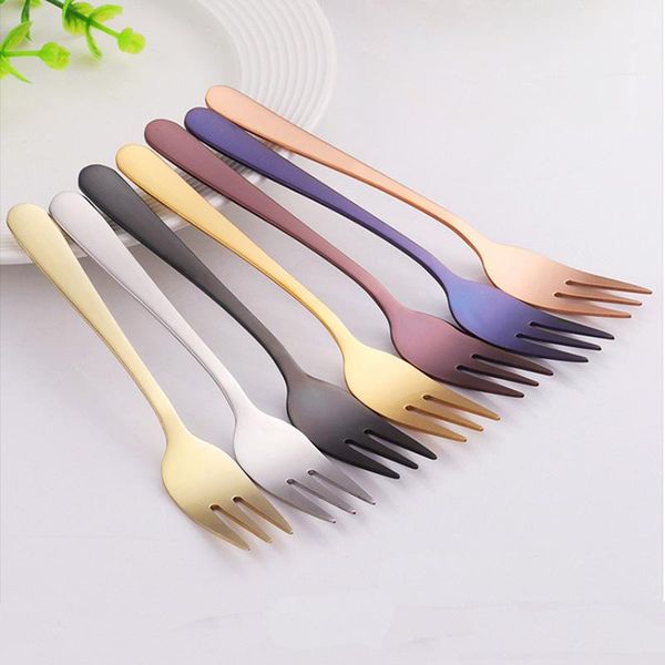 forks 2/6pcs colorful cutlery cake dessert fork kitchen set stainless steel fruit for snack tableware tea dinnerware
forks 2/6pcs colorful cutlery cake dessert fork kitchen set stainless steel fruit for snack tableware tea dinnerware
