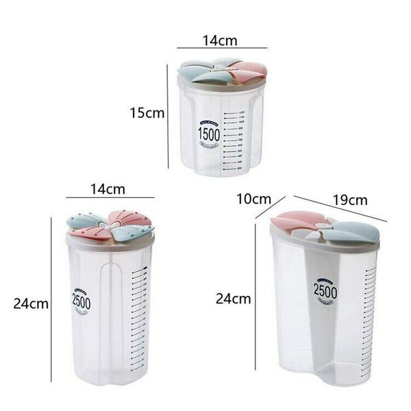 storage bottles & jars healthy containers cereal grain dry food tank transparent cover plastic case tue88
storage bottles & jars healthy containers cereal grain dry food tank transparent cover plastic case tue88