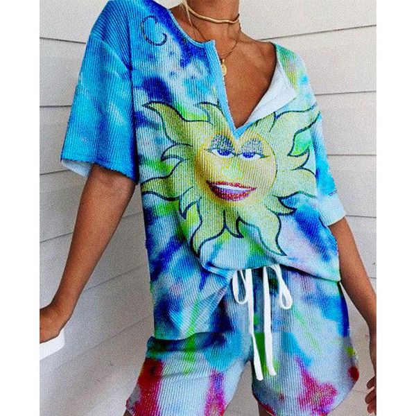 women's tracksuits 3 colors two piece sets tie dye vintage graphic t shirts shorts streetwear plus size outfits summer fashion gothic p, Gray
women's tracksuits 3 colors two piece sets tie dye vintage graphic t shirts shorts streetwear plus size outfits summer fashion gothic p, Gray