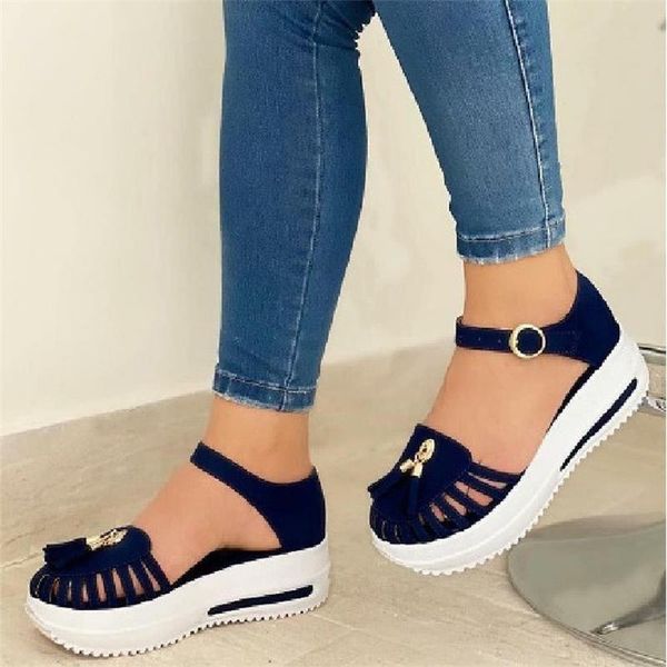 sandals 2021 summer platform women shoes round toe beach flat hollow out buckle strap ladies gladiator sandalias, Black
sandals 2021 summer platform women shoes round toe beach flat hollow out buckle strap ladies gladiator sandalias, Black