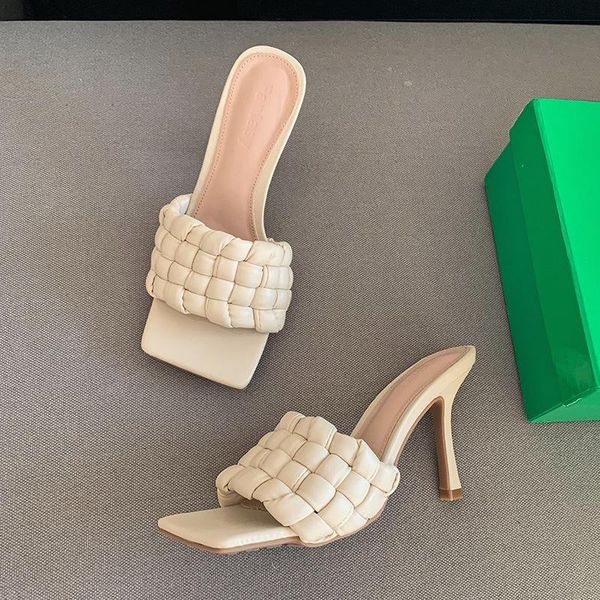 slippers casual summer women's shoes thin heels pantofle slides heeled mules luxury 2021 high fabric basic pu rome pumps fashion, Black
slippers casual summer women's shoes thin heels pantofle slides heeled mules luxury 2021 high fabric basic pu rome pumps fashion, Black