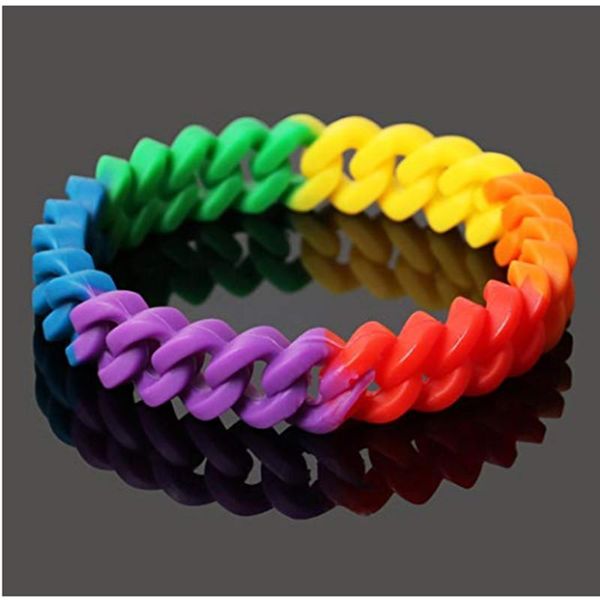 tennis 100pc we stand together gay pride rainbow bisexual lesbian silicone wristband bracelet for trans gift, Golden;silver
tennis 100pc we stand together gay pride rainbow bisexual lesbian silicone wristband bracelet for trans gift, Golden;silver