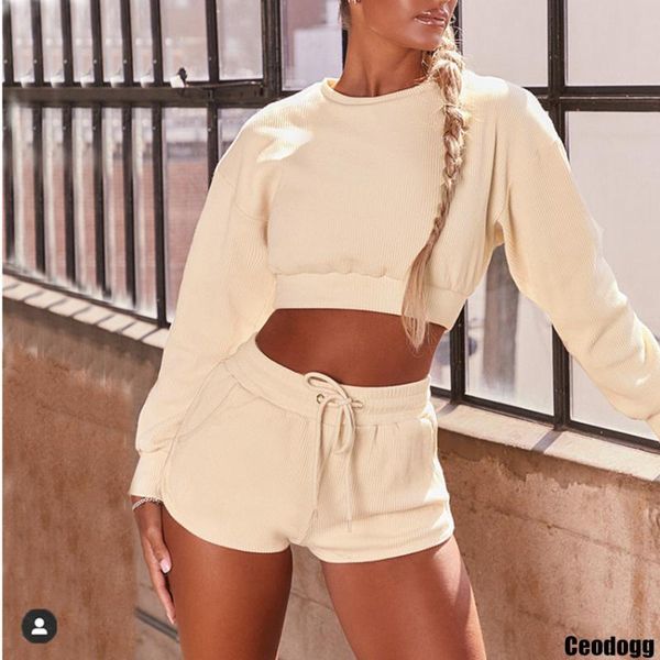 long sleeve shirt women yoga set fitness high waist shorts suit sportwear workout tracksuit gym running clothing outfit
long sleeve shirt women yoga set fitness high waist shorts suit sportwear workout tracksuit gym running clothing outfit