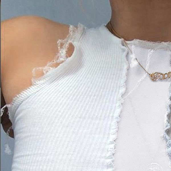 bodycon see through women tanks crop mesh patchwork design punk sleeveless street casual wear wild vest female, White
bodycon see through women tanks crop mesh patchwork design punk sleeveless street casual wear wild vest female, White