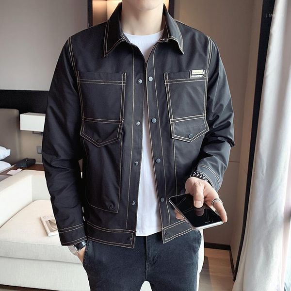 men's jackets mens fashion and coats windbreaker bomber jacket 2021 autumn men army cargo clothes casual streetwear, Black;brown
men's jackets mens fashion and coats windbreaker bomber jacket 2021 autumn men army cargo clothes casual streetwear, Black;brown