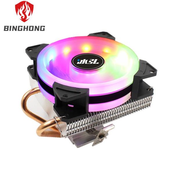 design 2 heatpipes cpu cooler doule copper tube heatsink 90mm rgb cooling fan lga775 1151 1150 1155 fm1amd am2 am3 fans & coolings
design 2 heatpipes cpu cooler doule copper tube heatsink 90mm rgb cooling fan lga775 1151 1150 1155 fm1amd am2 am3 fans & coolings
