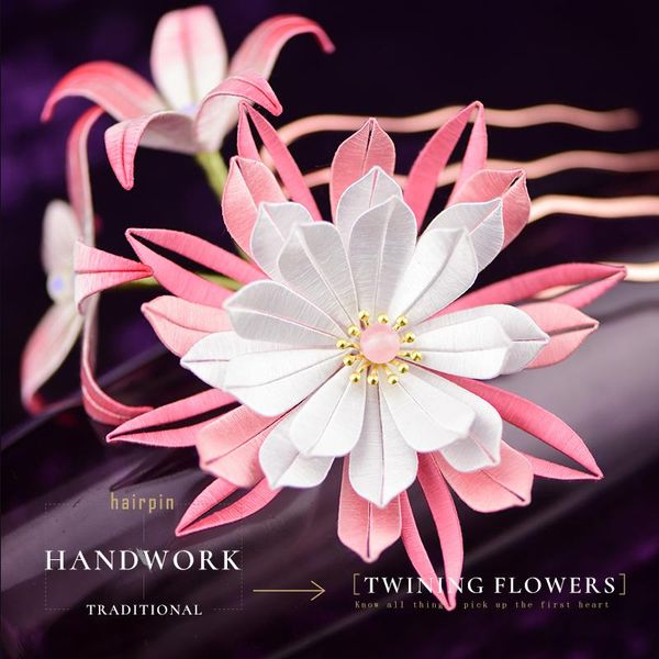 other arts and crafts wrapped flower hairpin diy material package hair comb jewelry classical decoration handmade kit suitable for beginners
other arts and crafts wrapped flower hairpin diy material package hair comb jewelry classical decoration handmade kit suitable for beginners