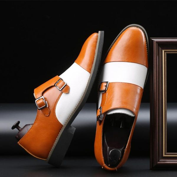 dress shoes classic business men's formal fashion elegant wedding double color matching office oxford, Black
dress shoes classic business men's formal fashion elegant wedding double color matching office oxford, Black