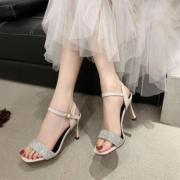 dress shoes rhinestone women high heels fashion buckle strap thin summer non-slip designer sandals elegant hollow party, Black
dress shoes rhinestone women high heels fashion buckle strap thin summer non-slip designer sandals elegant hollow party, Black