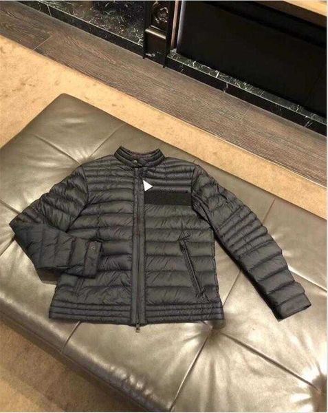 men stand collar down coat thin soft warm double zipper jacket waterproof parkas black color size 12345
men stand collar down coat thin soft warm double zipper jacket waterproof parkas black color size 12345