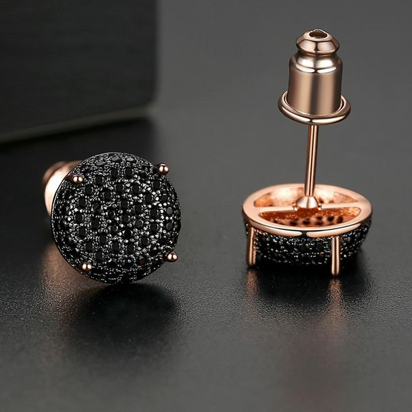 new fashion 10mm round cubic zircon stud earring hip hop jewelry iced bling aaa cz circl black white earring for men women push-back wholesa, Golden;silver
new fashion 10mm round cubic zircon stud earring hip hop jewelry iced bling aaa cz circl black white earring for men women push-back wholesa, Golden;silver