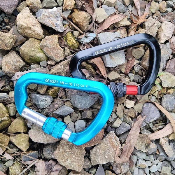 cords, slings and webbing 30kn d-shape climbing carabiner safety buckle screw gates master lock carabiners outdoor rock accessories
cords, slings and webbing 30kn d-shape climbing carabiner safety buckle screw gates master lock carabiners outdoor rock accessories