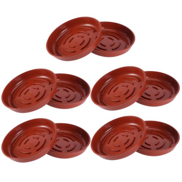 10pcs home bonsai base container durable gardening pot tray chic water red planters & pots
10pcs home bonsai base container durable gardening pot tray chic water red planters & pots