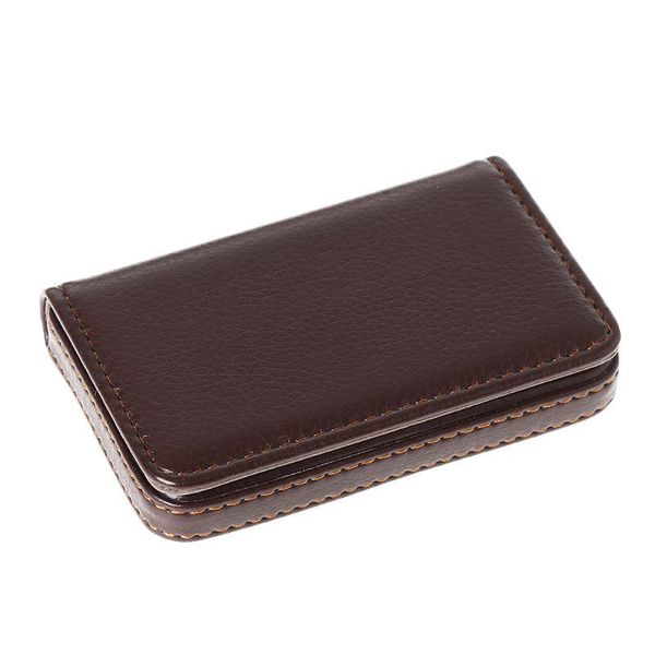 card holders portable business id wallet holder pocket leather waterproof case, Brown;gray
card holders portable business id wallet holder pocket leather waterproof case, Brown;gray