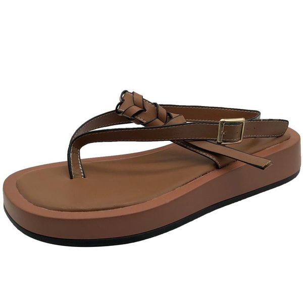 fashion women's sandals 2021 pure color simple flip-flops outer vamp ribbon modification casual all-match dress shoes, Black
fashion women's sandals 2021 pure color simple flip-flops outer vamp ribbon modification casual all-match dress shoes, Black