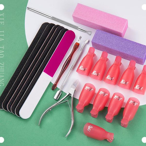 nail art kits pcs/set of tool set remover dead skin scissors steel push file sponge block planer
nail art kits pcs/set of tool set remover dead skin scissors steel push file sponge block planer