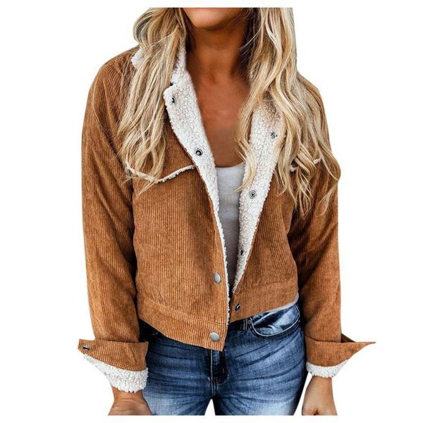 women's jackets lamb fur overcoats female fashion winter bomber jacket solid color outerwear coats kurtka zimowa damska 23o6, Black;brown
women's jackets lamb fur overcoats female fashion winter bomber jacket solid color outerwear coats kurtka zimowa damska 23o6, Black;brown