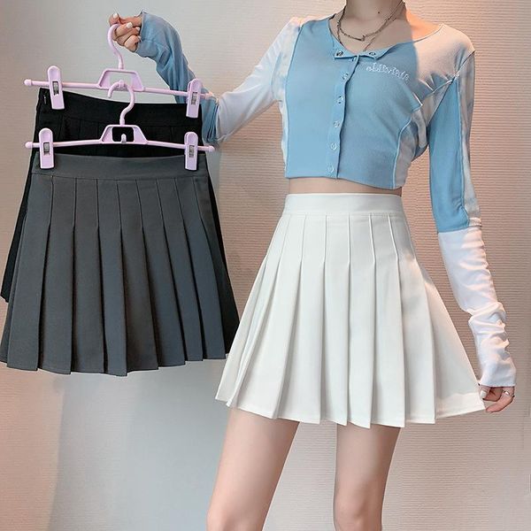 skirts korean style black white women pleated skirs a line high-waisted mini short school uniform straight tennis skirt autumn
skirts korean style black white women pleated skirs a line high-waisted mini short school uniform straight tennis skirt autumn