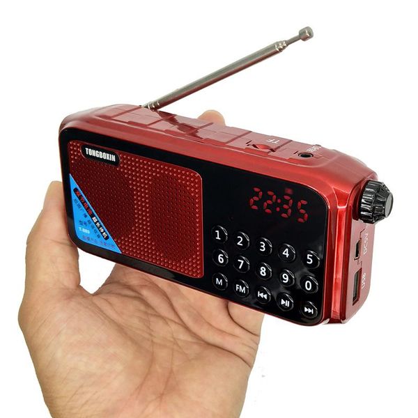 radio digital fm wide frequency range receiver clock tf usb music player speaker support 2 18650 battery
radio digital fm wide frequency range receiver clock tf usb music player speaker support 2 18650 battery