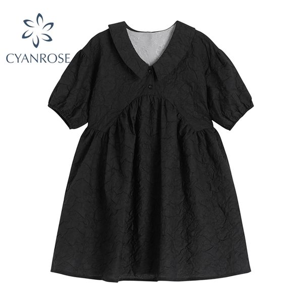 vintage lolita black mini dress women summer stylish v neck elegant fluffy crop dresses party y2k high waist fairy vestidos 210430, Black;gray
vintage lolita black mini dress women summer stylish v neck elegant fluffy crop dresses party y2k high waist fairy vestidos 210430, Black;gray