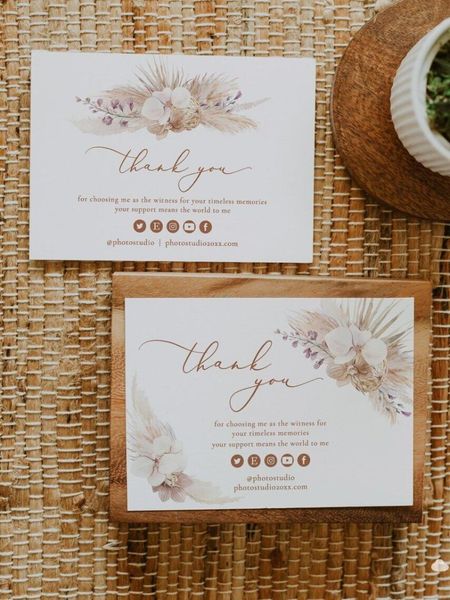 greeting cards small business thank you template boho orchid package insert for your purchase editable pampas gras
greeting cards small business thank you template boho orchid package insert for your purchase editable pampas gras
