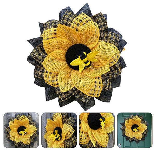 decorative flowers & wreaths 1pc bee festival sunflower hanging decoration pendant (yellow)
decorative flowers & wreaths 1pc bee festival sunflower hanging decoration pendant (yellow)