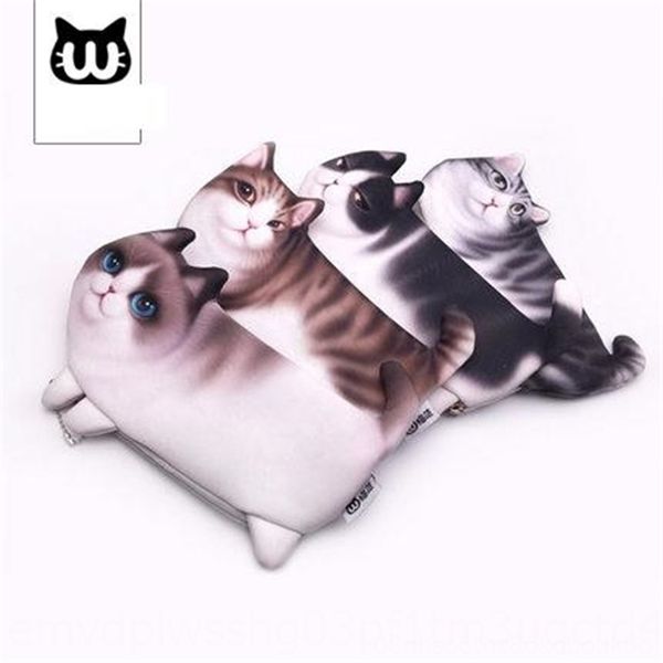 3nr creative cosmetic coin purse pocket change imitation cat pen korean printed cat student makeup bag zero pencil bags wallet
3nr creative cosmetic coin purse pocket change imitation cat pen korean printed cat student makeup bag zero pencil bags wallet