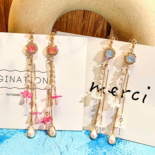 tassel earrings 925 silver needle flower alloy diamond super fairy temperament celebrity net red long pearl earrings, Golden;silver
tassel earrings 925 silver needle flower alloy diamond super fairy temperament celebrity net red long pearl earrings, Golden;silver