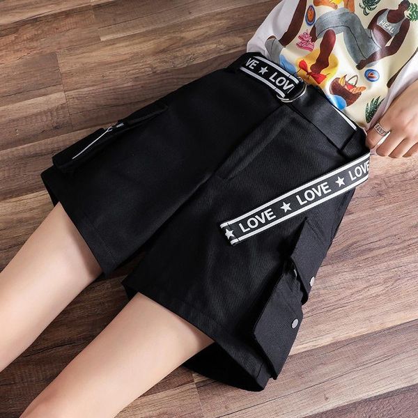 summer casual black gray high waist girls kpop holiday loose party female women style fashion lady women's pants & capris, Black;white
summer casual black gray high waist girls kpop holiday loose party female women style fashion lady women's pants & capris, Black;white