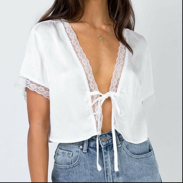 summer crop and womens shirt lace short sleeve kimono blusas boho korean fashion clothing ladies, White
summer crop and womens shirt lace short sleeve kimono blusas boho korean fashion clothing ladies, White