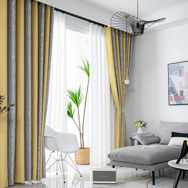 curtain & drapes high-end modern simple stripe printing high shading cotton and linen jacquard stitching curtains for living room bedroom
curtain & drapes high-end modern simple stripe printing high shading cotton and linen jacquard stitching curtains for living room bedroom