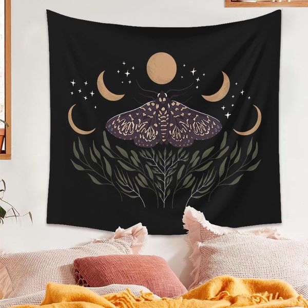 tapestries black background butterfly moth bee tapestry wall hanging moon phase floral plant home room bedroom decor blanket camp mat
tapestries black background butterfly moth bee tapestry wall hanging moon phase floral plant home room bedroom decor blanket camp mat