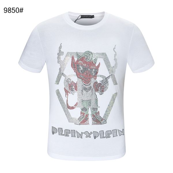 philiiplein men's tees & polos 2021 summer new fashion drill men's t-shirt luxury round neck short sleeve shirt size: m-3xl 4, White;black
philiiplein men's tees & polos 2021 summer new fashion drill men's t-shirt luxury round neck short sleeve shirt size: m-3xl 4, White;black